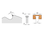 CMT : Lame carbure 100,4 x 7/4 mm pour lamello Zeta P2