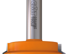 CMT : Fraise carbure usinage tiroir ht 12,7 mm - queue 12 mm