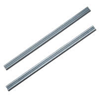 2 fers jetables 80,5 x 5,9 x 1,2 mm rabot portatif