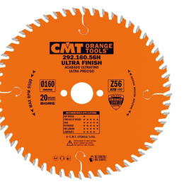 CMT : Lame carbure 160 z=56 al: 20mm