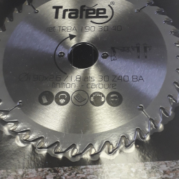 Trafée : Lame carbure 230 z=40 al: 30 mm