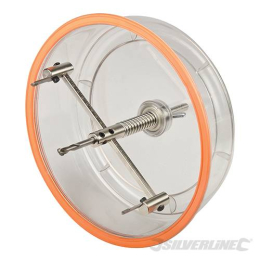 Mèche trépan extensible 40 à 200mm à capot