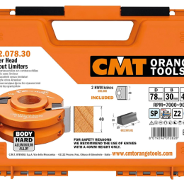 CMT : Porte outils profilé renforcé 78 x 40 mm al: 30 mm