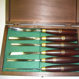 Crown : Set de 6 ciseaux de sculpteur 250 mm