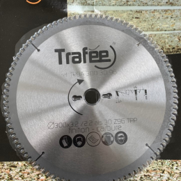 Lame carbure 300 z=96 alesage 30 mm trapezoidale plate positive
