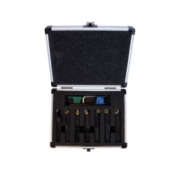 Métalprofi - Coffret 7 outils de tournage métal 10 x 10 mm à plaquettes - HS-DM10