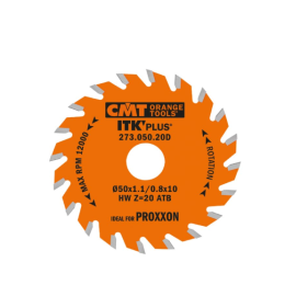 CMT : Lame carbure ITK 50 z=20 ep.1,1 al : 10 mm - Proxxon