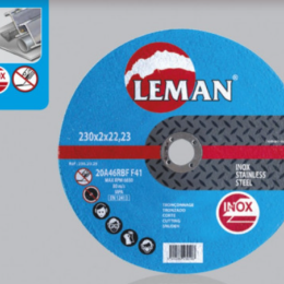 Leman : 25 disques tronconnage inox 230 x 22 x 2 mm