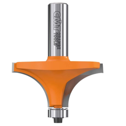CMT : Fraise carbure 1/4 de rond 28,6 mm guidage - queue 12 mm