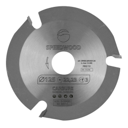Disque à sculpter D=125mm