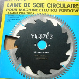 lame carbure téflonnée 170 z=14 al: 30mm