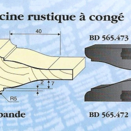 Le Ravageur : Plate bande doucine rustique DUS 565473
