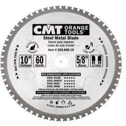 CMT : Lame carbure industrielle 305 z= 60 - métaux ferreux , PVC