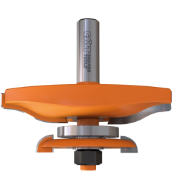 CMT : Fraise plate bande double profil A - queue 12,7 mm