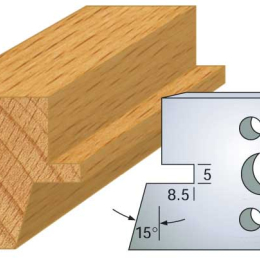 fers 40mm 085 languette chanfrein 15°