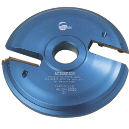 Porte outils plate bande 160 mm - dessus