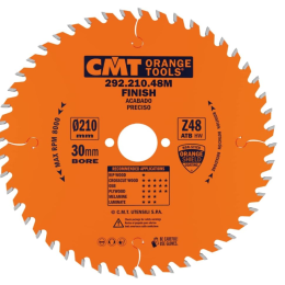 CMT : Lame carbure 210 z=48 al: 30mm