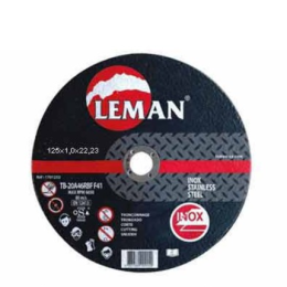 Leman Expert : 25 disques tronconnage inox 125 x 22 x 1 mm
