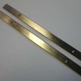 Scheppach : jeu de 2 fers acier 210 x 16,5 mm - HMS 850