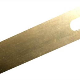 encolleuse :  barrette laiton
