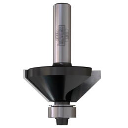 CMT Contractor : Fraise carbure chanfrein 45° guidage