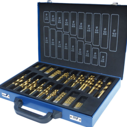 Coffret de 170 forets HSS métal de 1 à 10 mm