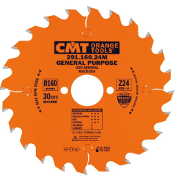 CMT : Lame carbure 160 z=24 al: 30mm