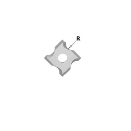 CMT : Plaquette carbure rayon 1,5 mm