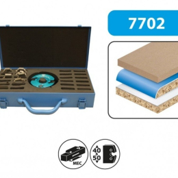 Leman - Coffret porte-outils à profiler 12 paires de fers ht 50 mm