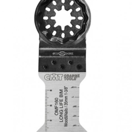 CMT : Lame plongeante 35 mm bois - Longue life - 5 pieces
