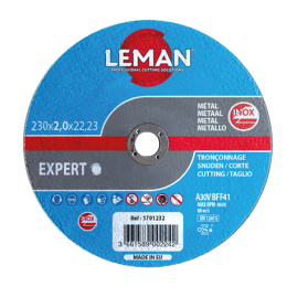 Leman Expert : 25 disques tronconnage inox 230 x 22 x 2 mm