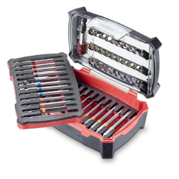 JET : Coffret embouts de vissage 53 pieces - emmanchement 1/4
