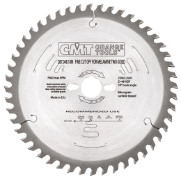 CMT : Lame carbure industrielle 250 z=48 denture gouge