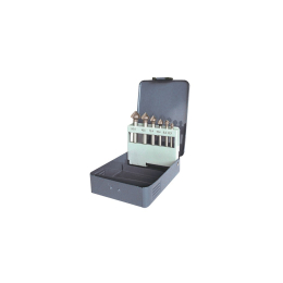 Leman : Coffret 6 fraises coniques métal HSS 6,3 - 8,3 - 10,4 - 12,4 - 16,5 et 20,5 m