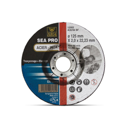Disque tronconnage ebardage métal 125 mm