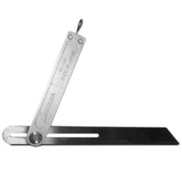Shinwa: Fausse équerre aluminium 250 mm