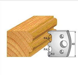 fers 40mm 007 contre-noix