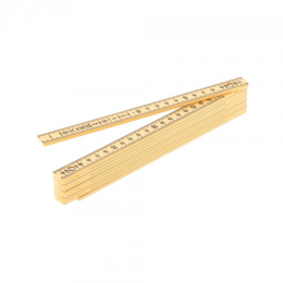 Wilmart  : Mètre pliant composite 2 metres