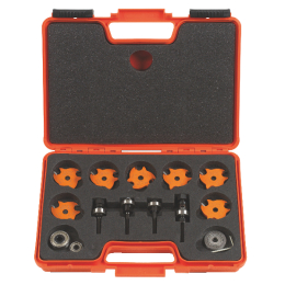 CMT : Coffret disques rainures + arbres série 822 / 823  Queue 12,7 mm