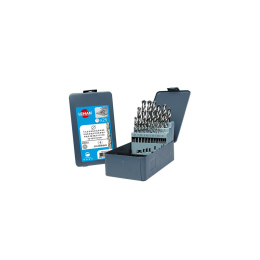 Leman : Coffret 25 forets métaux meulés PRO