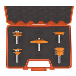 CMT : Coffret de 5 fraises spéciales cuisine - Queue 12,7 mm - 800.509.11