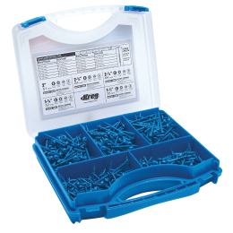 Kreg : Coffret de vis de poche KREG® Blue-Kote - 450 pièces