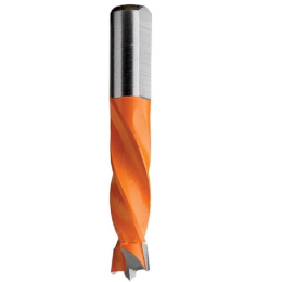 CMT : meche carbure à tourillonner 8 x 55,5 mm - Queue 8 mm - Gauche