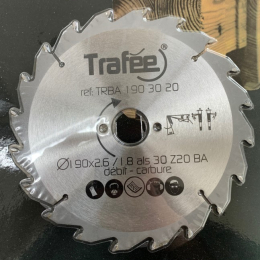 Trafée : Lame carbure 190 z=20 al: 30 mm - 2 achetée : 1 offerte