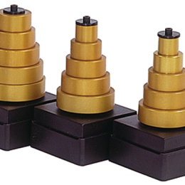 CMT : Kit de 5 bagues aluminium pour roulement fraise 660.990.11