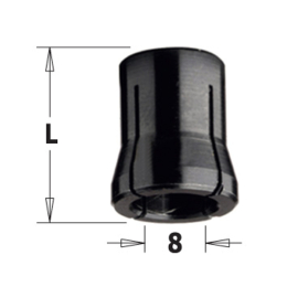 CMT : Pince 8 mm pour affleureuse CMT-10