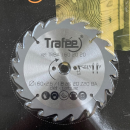 Trafée : Lame carbure 160 z=20 al: 20 mm - 2 achetée : 1 offerte