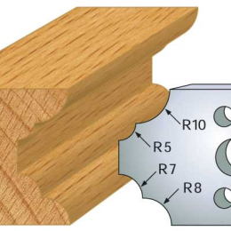 fers 40mm 022 1/4 de rond multiple