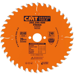 CMT : Lame carbure 160 z=40 al: 20mm - intermédiaire