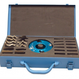 Leman - Coffret porte-outils à profiler 12 paires de fers ht 50 mm alesage 50 mm